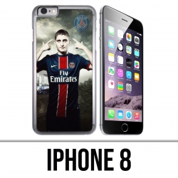 Coque iPhone 8 - PSG Marco Veratti