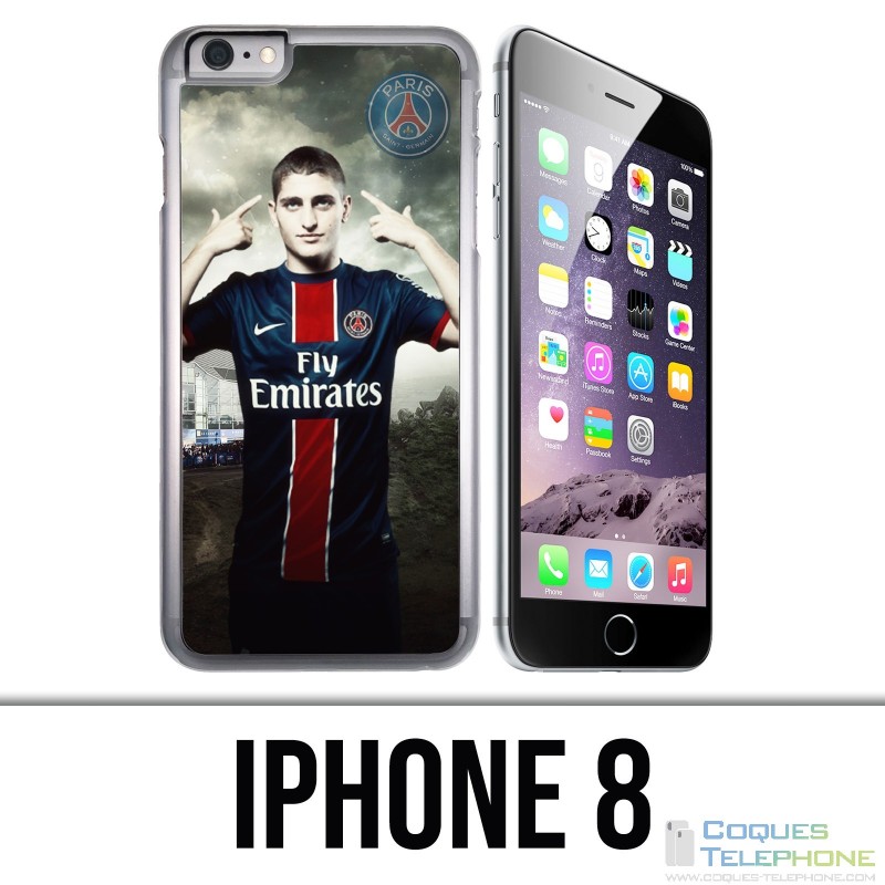 Custodia per iPhone 8 - PSG Marco Veratti