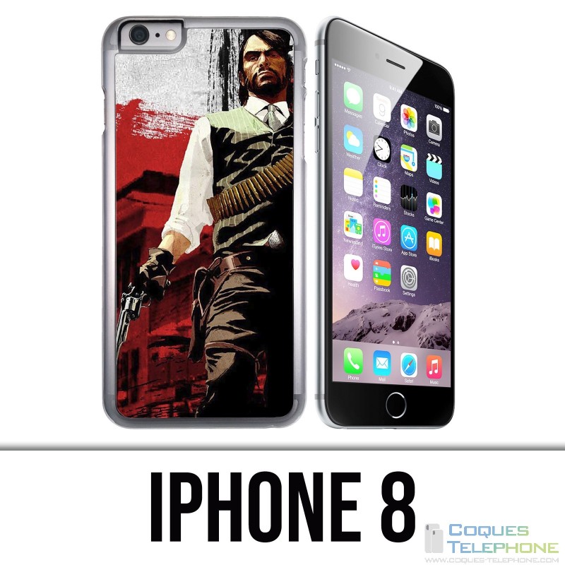 Custodia per iPhone 8 - Red Dead Redemption Sun