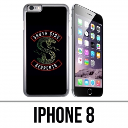 Funda iPhone 8 - Logotipo de la serpiente del lado sur de Riderdale