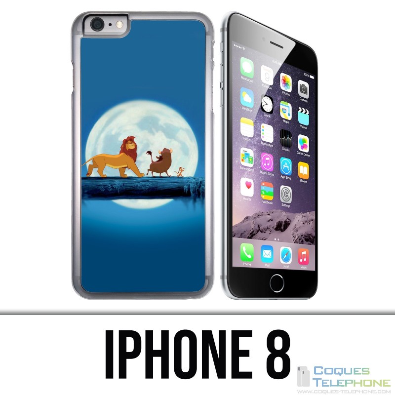 Custodia per iPhone 8 - Lion King Moon