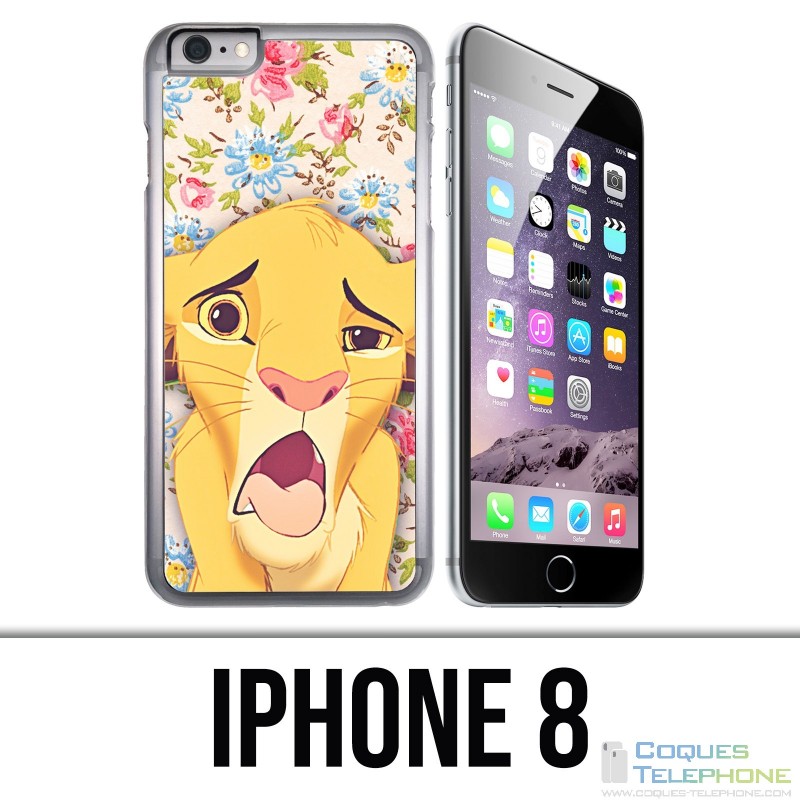 Custodia per iPhone 8 - Lion King Simba Grimace