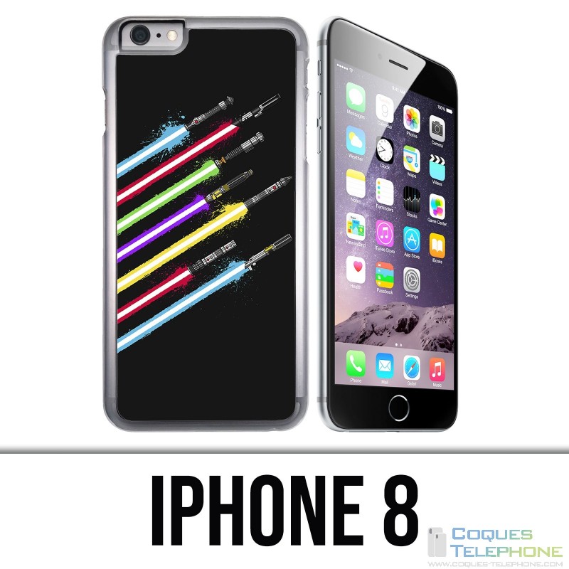 Coque iPhone 8 - Sabre Laser Star Wars