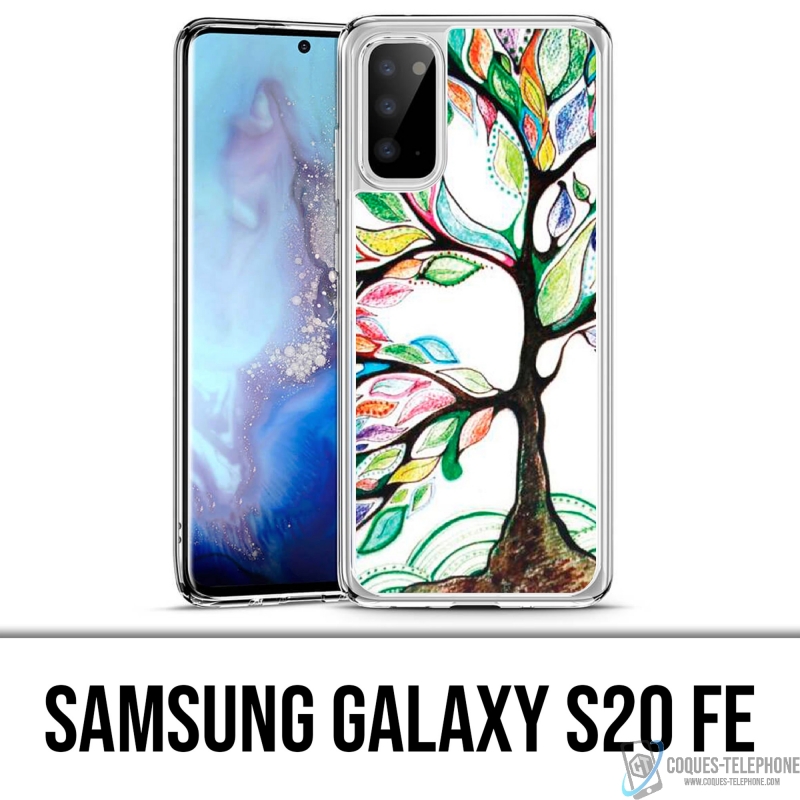 Coque Samsung Galaxy S20 FE - Arbre Multicolore