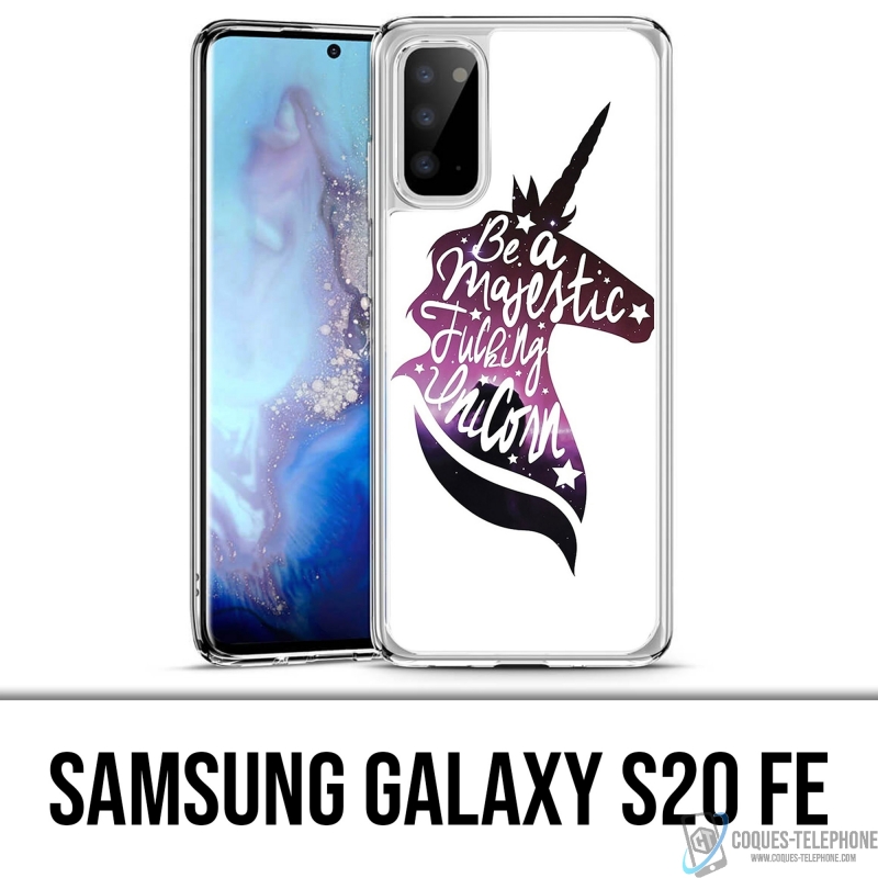 Samsung Galaxy S20 FE Case - Seien Sie ein majestätisches Einhorn