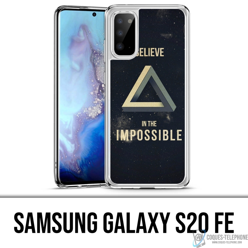 Coque Samsung Galaxy S20 FE - Believe Impossible