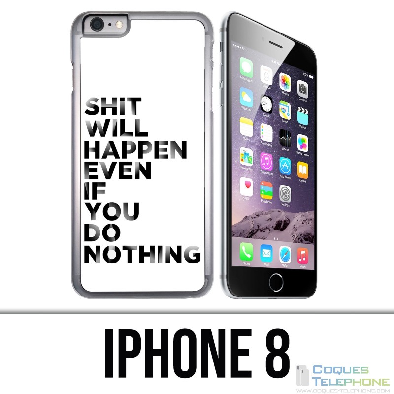 Custodia per iPhone 8: Shit Will Happen