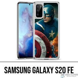 Coque Samsung Galaxy S20 FE - Captain America Comics Avengers