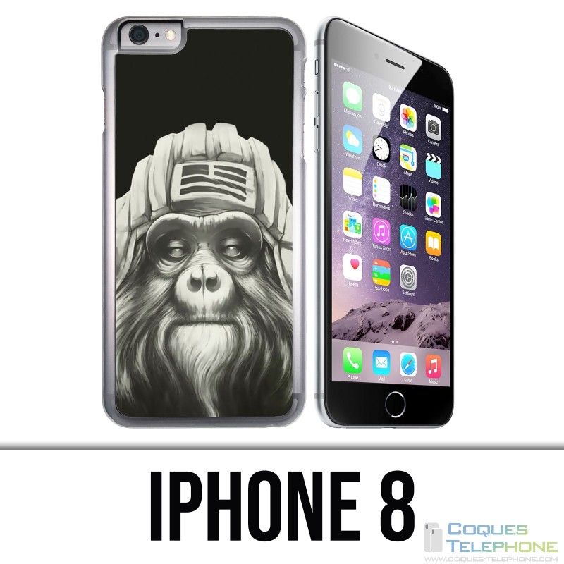 Coque iPhone 8 - Singe Monkey