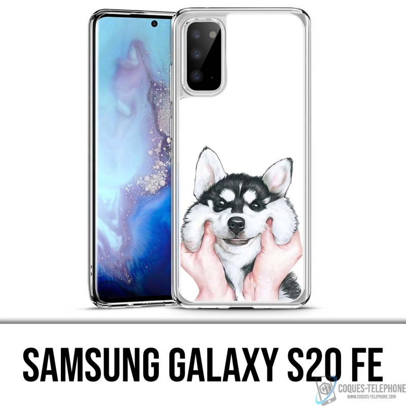 Funda Samsung Galaxy S20 FE - Perro Husky Cheek