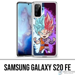 Coque Samsung Galaxy S20 FE - Dragon Ball Black Goku Cartoon