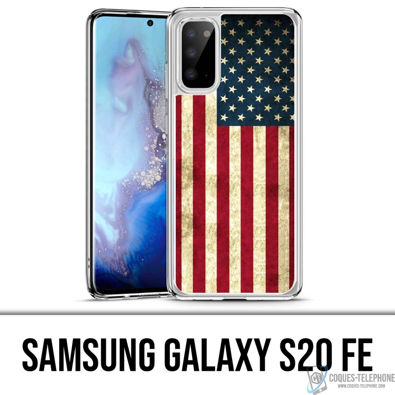 Coque Samsung Galaxy S20 FE - Drapeau Usa