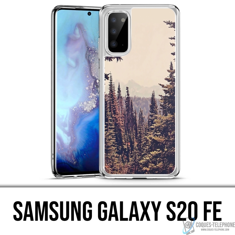 Funda para Samsung Galaxy S20 FE - Bosque de abetos