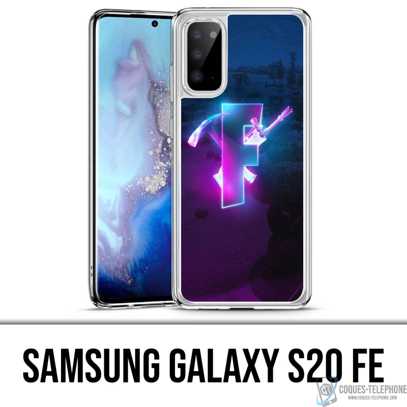 Carcasa Samsung Galaxy S20 FE - Resplandor del logotipo de Fortnite