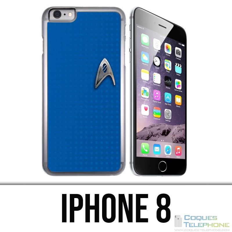 Funda para iPhone 8 - Star Trek Blue