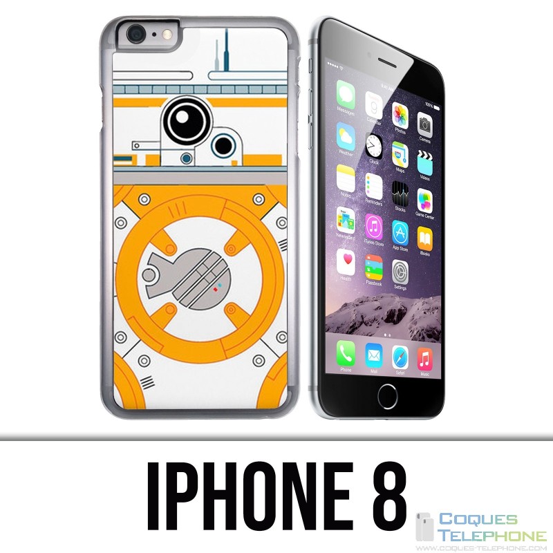 Coque iPhone 8 - Star Wars Bb8 Minimalist