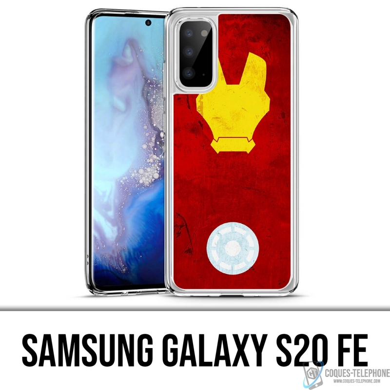 Funda Samsung Galaxy S20 FE - Diseño artístico de Iron Man