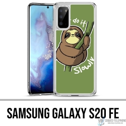 Coque Samsung Galaxy S20 FE - Just Do It Slowly