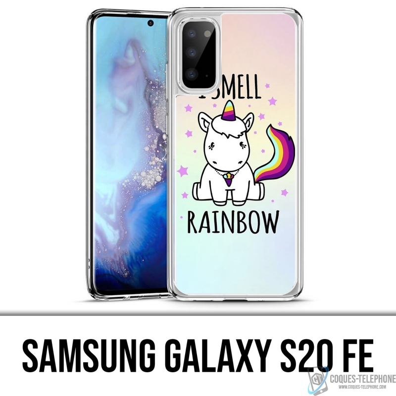 Samsung Galaxy S20 FE Case - Einhorn Ich rieche Raimbow