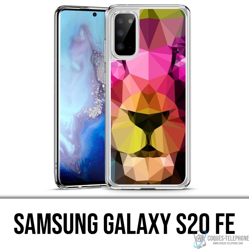 Funda Samsung Galaxy S20 FE - León geométrico