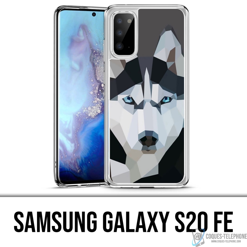 Custodia per Samsung Galaxy S20 FE - Wolf Husky Origami
