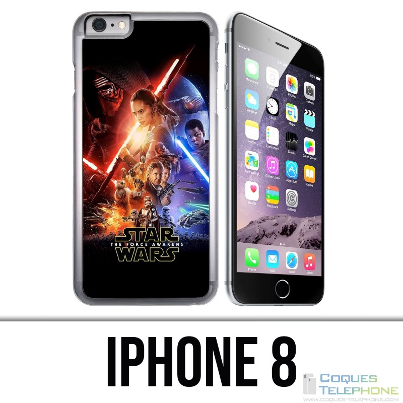 Funda iPhone 8 - El regreso de la fuerza de Star Wars