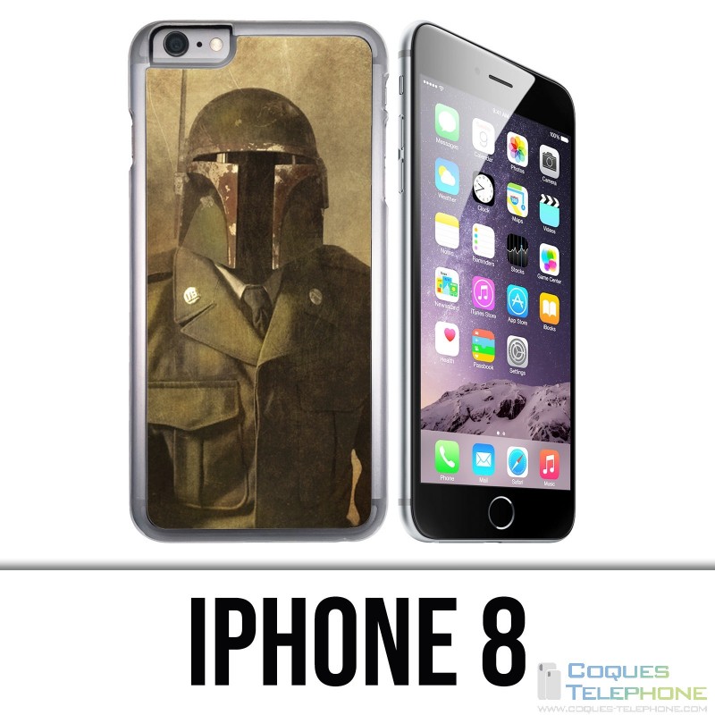 Funda iPhone 8 - Star Wars Vintage Boba Fett