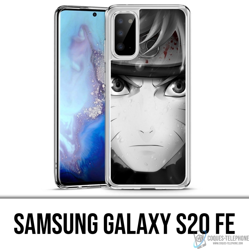 Samsung Galaxy S20 FE Case - Naruto Schwarz und Weiß