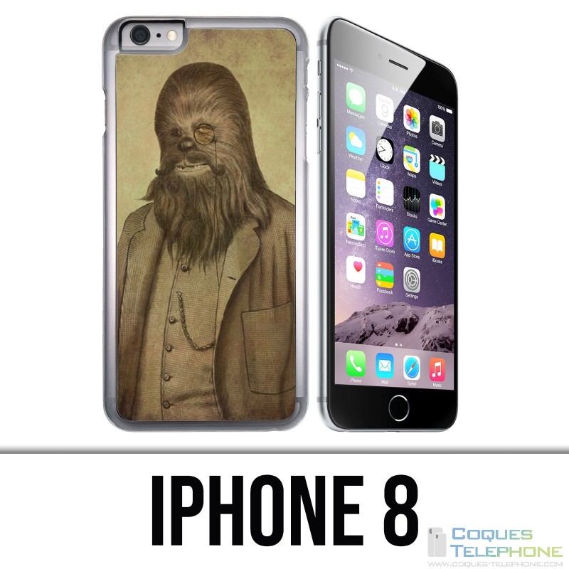 Coque iPhone 8 - Star Wars Vintage Chewbacca