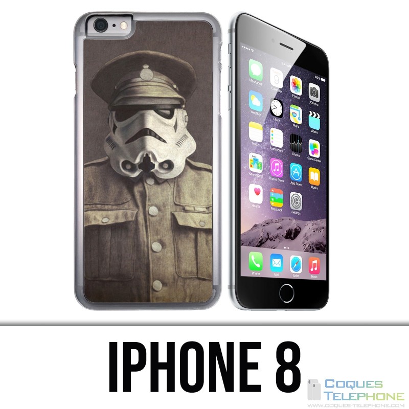 Coque iPhone 8 - Star Wars Vintage Stromtrooper