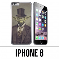 Custodia per iPhone 8 - Star Wars Vintage Yoda