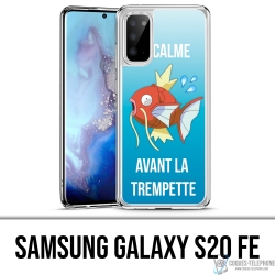 Coque Samsung Galaxy S20 FE - Pokémon Le Calme Avant La Trempette Magicarpe