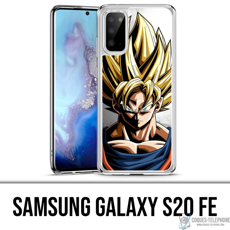 Coque Samsung Galaxy S20 FE - Sangoku Mur Dragon Ball Super