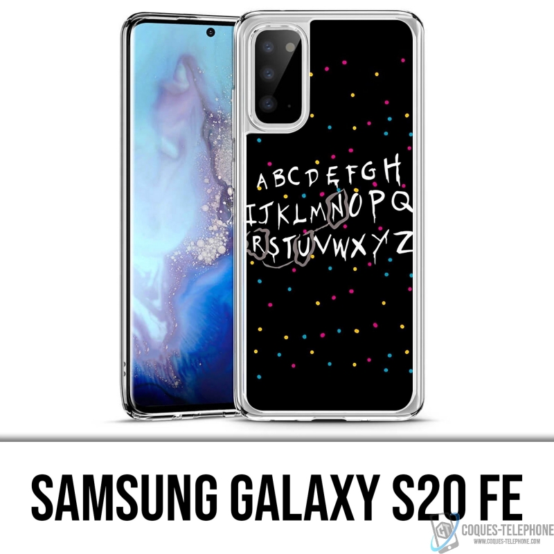 Samsung Galaxy S20 FE Case - Stranger Things Alphabet