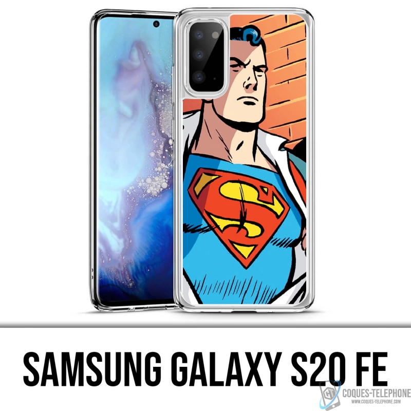 Coque Samsung Galaxy S20 FE - Superman Comics