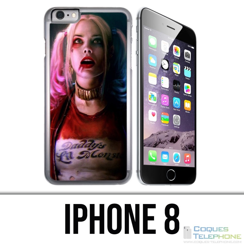 Coque iPhone 8 - Suicide Squad Harley Quinn Margot Robbie