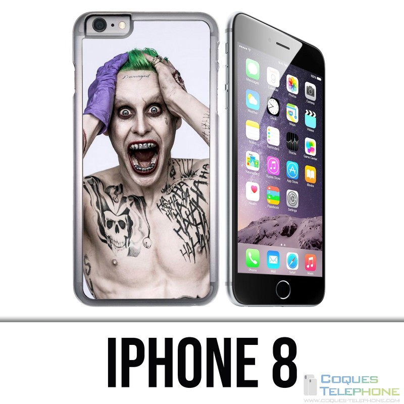 Coque iPhone 8 - Suicide Squad Jared Leto Joker