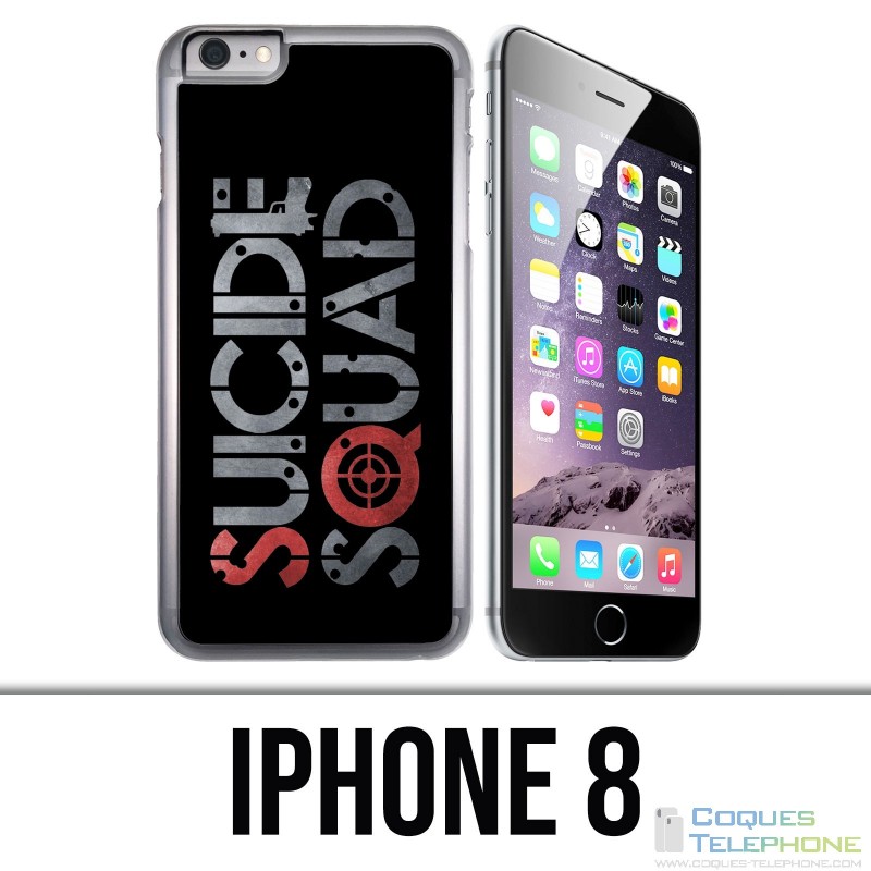 Funda iPhone 8 - Logotipo de Suicide Squad