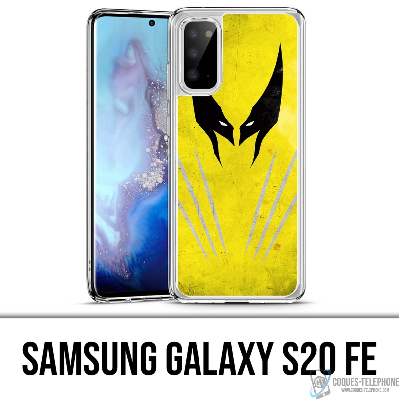 Funda Samsung Galaxy S20 FE - Xmen Wolverine Art Design