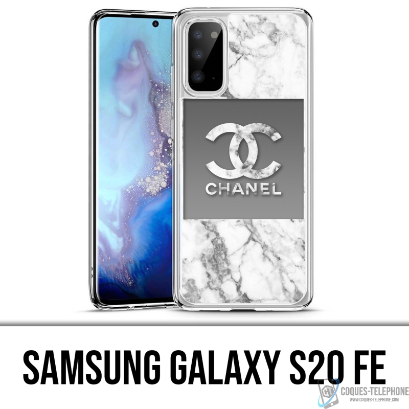 Custodia per Samsung Galaxy S20 FE - Chanel White Marble