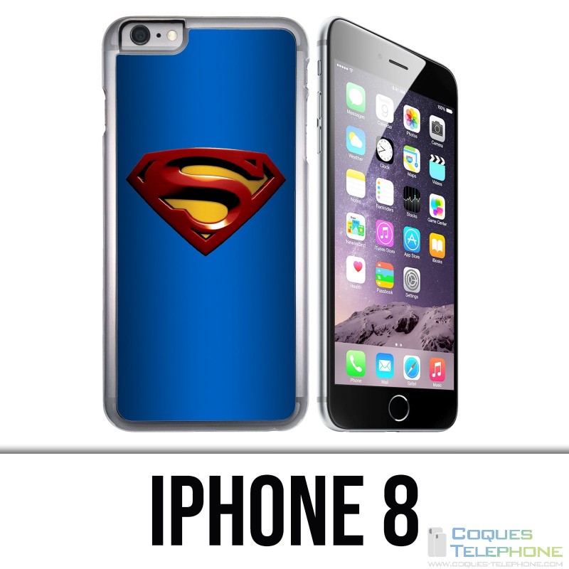 Custodia per iPhone 8 - Logo Superman