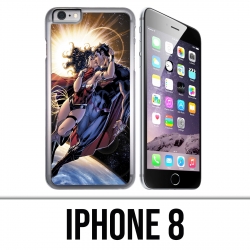 Funda iPhone 8 - Superman Wonderwoman