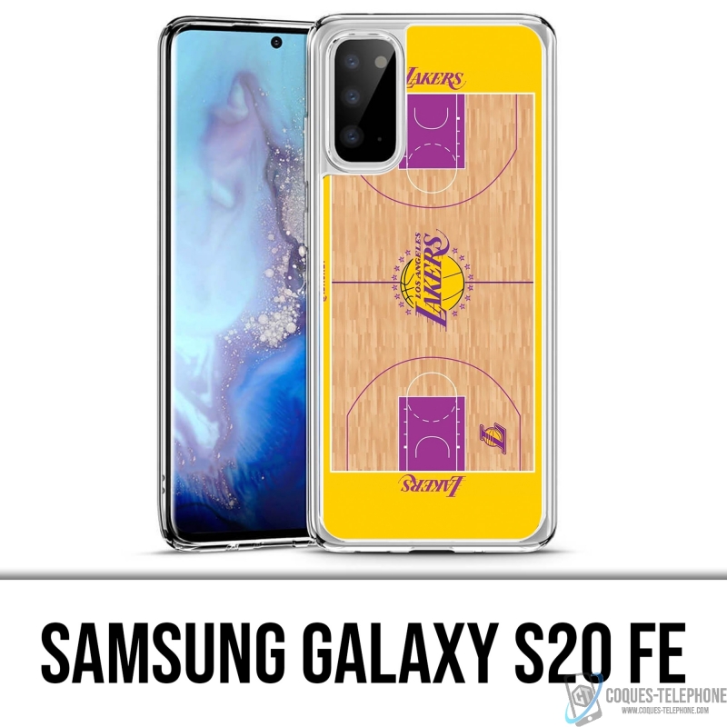 Custodie e protezioni Samsung Galaxy S20 FE - Besketball Lakers NBA field