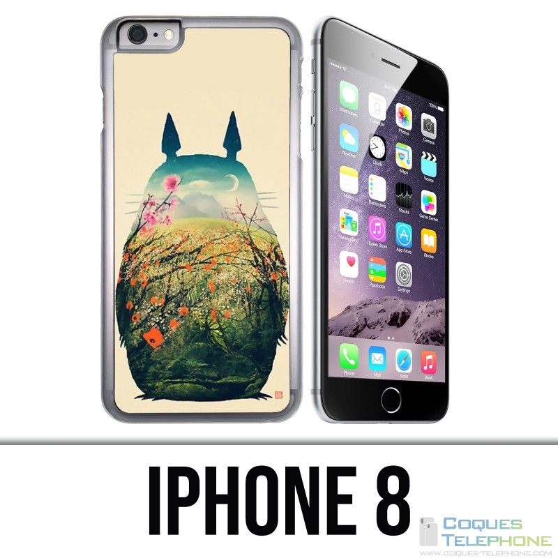 Coque iPhone 8 - Totoro Dessin