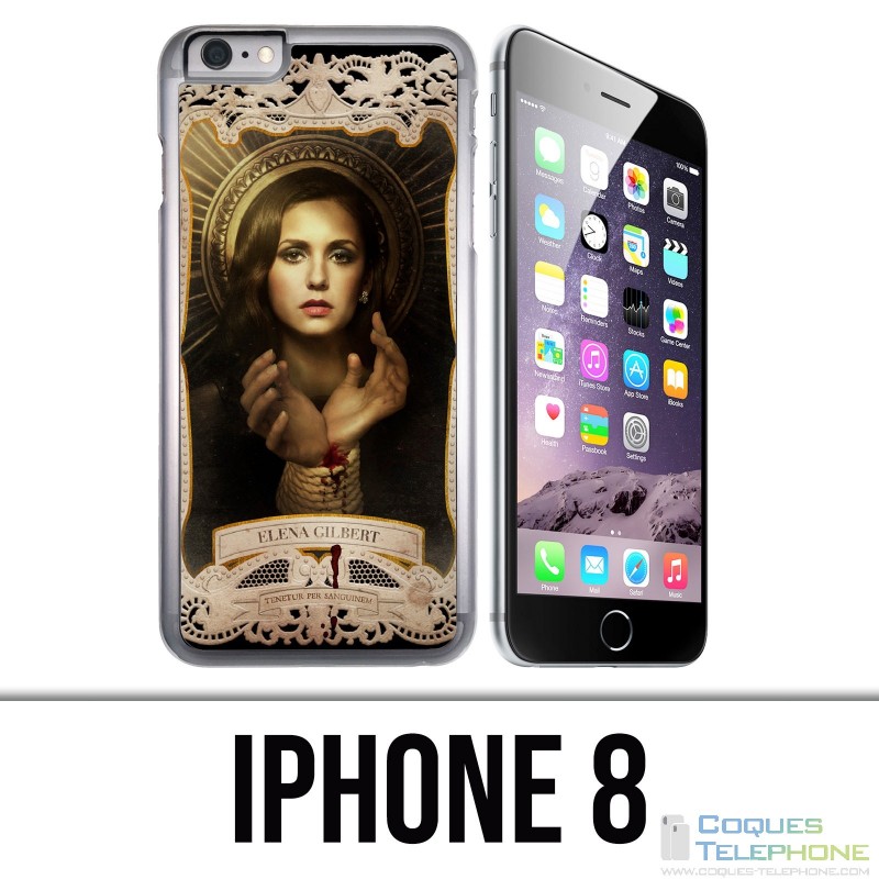 Coque iPhone 8 - Vampire Diaries Elena