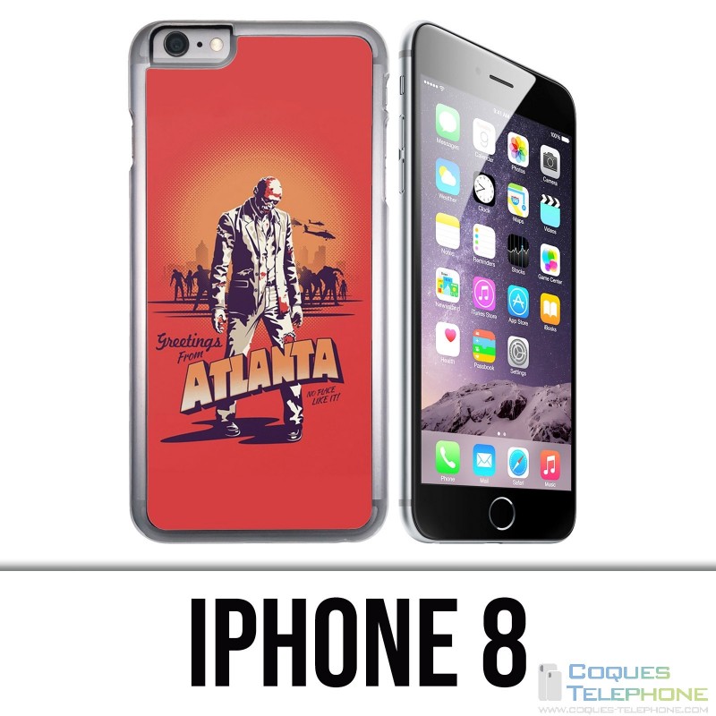 Funda iPhone 8 - Walking Dead Saludos desde Atlanta