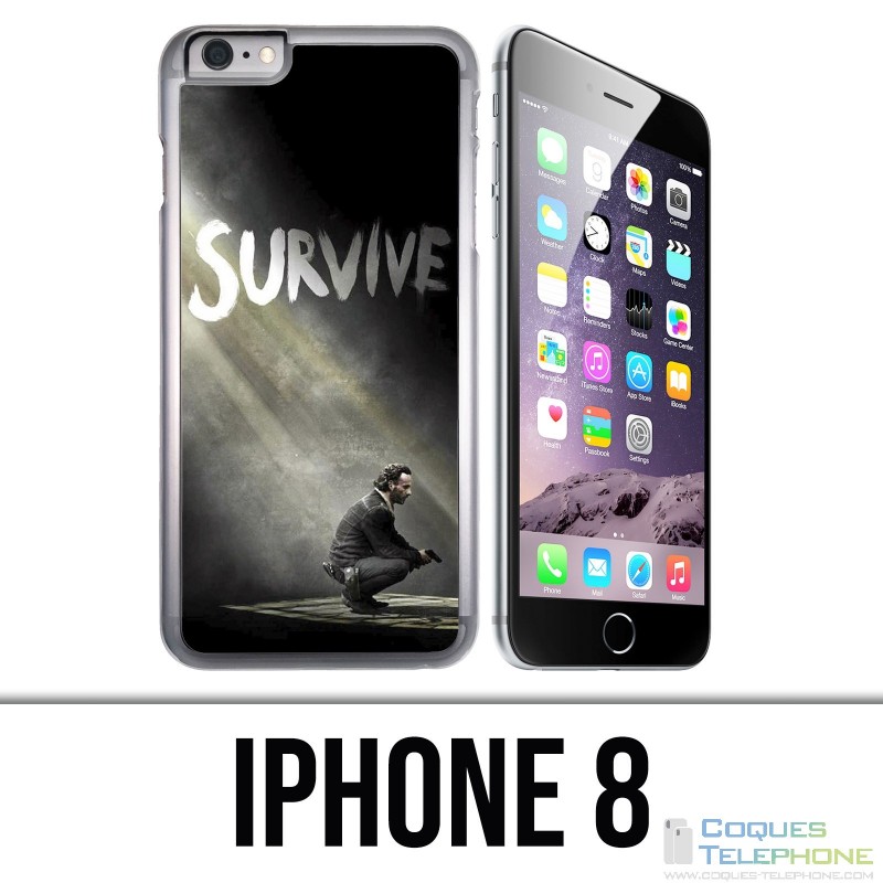 Coque iPhone 8 - Walking Dead Survive