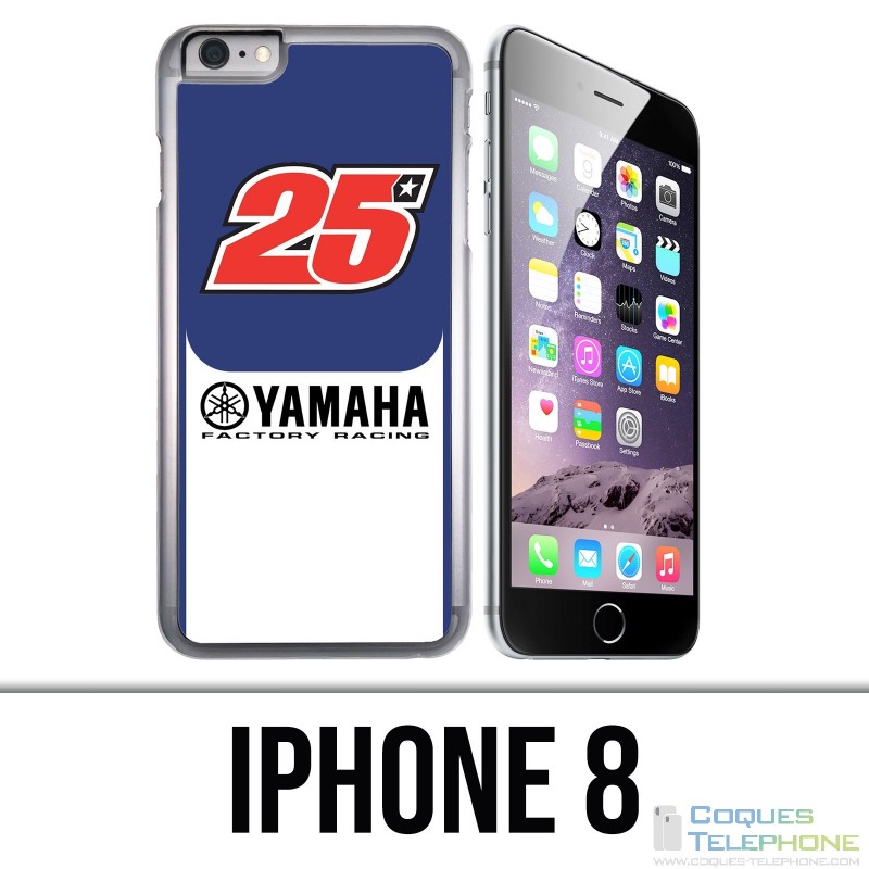 Custodia per iPhone 8 - Yamaha Racing 25 Vinales Motogp