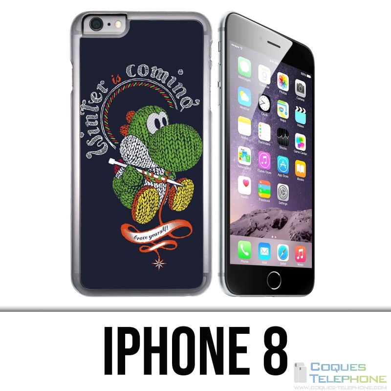 Coque iPhone 8 - Yoshi Winter Is Coming