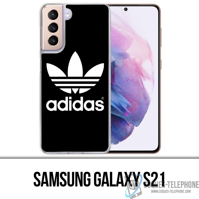 Coque Samsung Galaxy S21 - Adidas Classic Noir